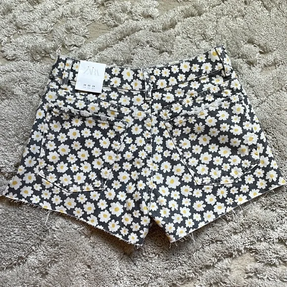 Zara Daisy Shorts Sz. 2 - Picture 2 of 2
